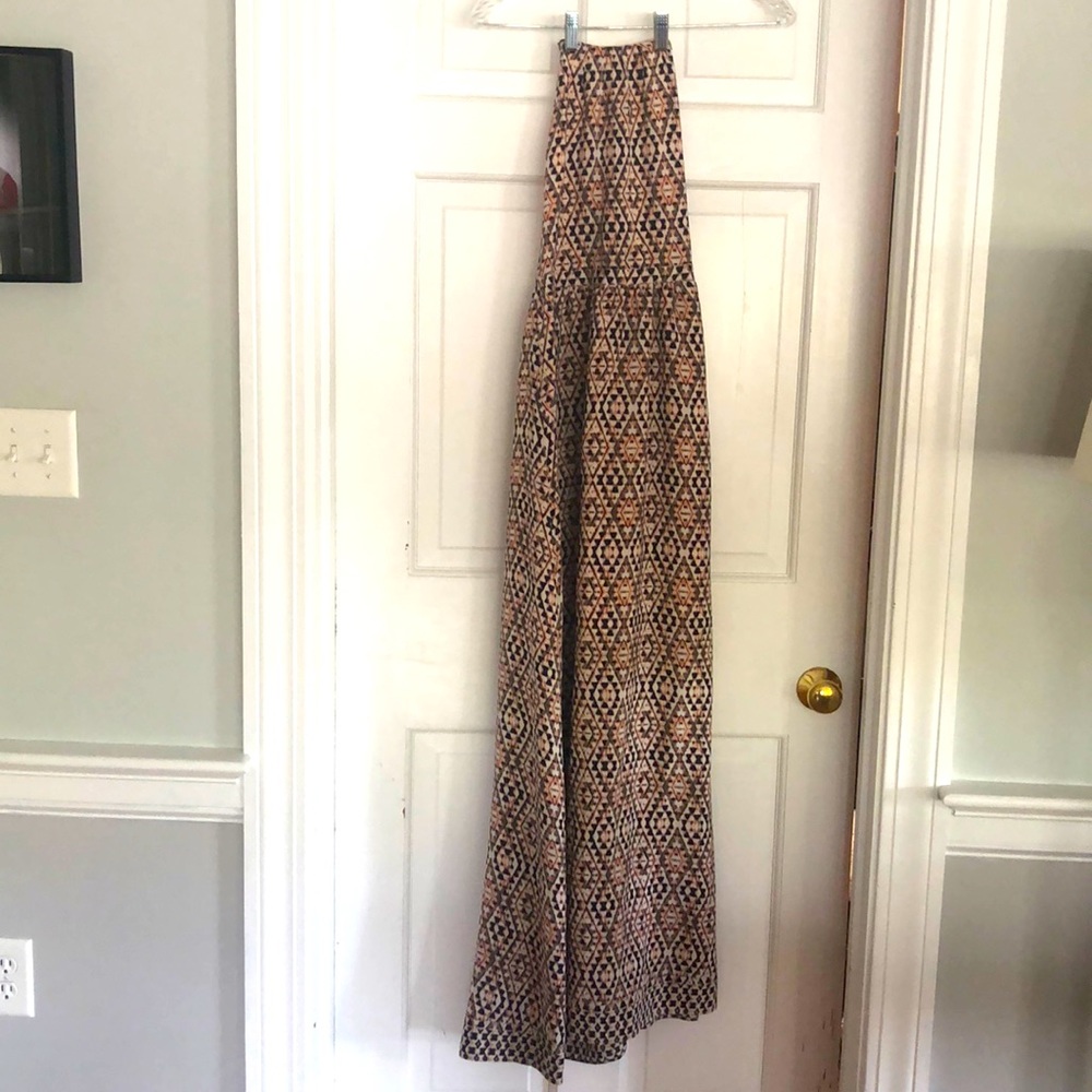 Thin strap/open back maxi